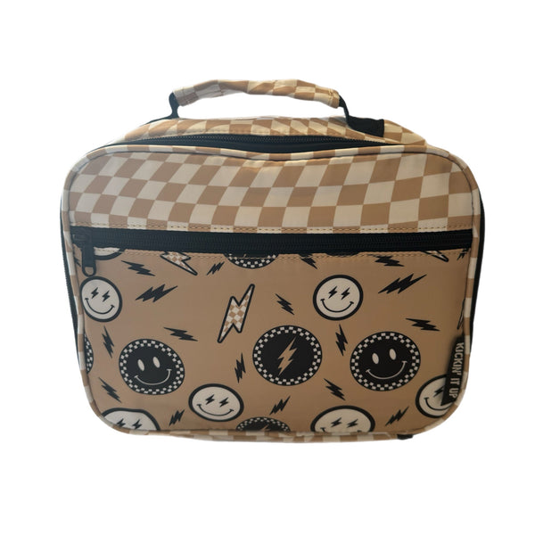 Beige Rad Vibes Lunch Box