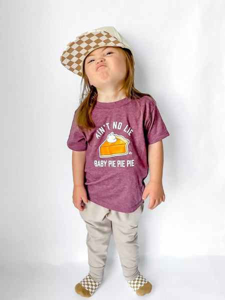 Aint No Lie Baby Pie Pie Pie Kids Tee - Model1 - Ledger Nash Co