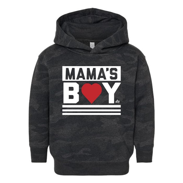 Mamas Boy Kids Hoodie Sweatshirt - Ledger Nash Co