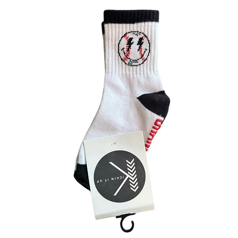 Play Ball - Kids Baseball Socks - Ledger Nash Co