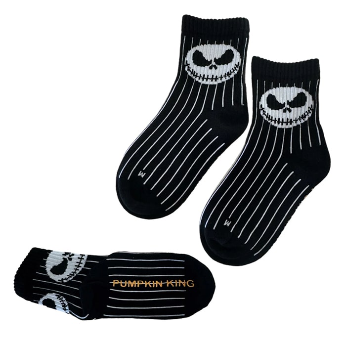 Jack the Pumpkin King Kids Halloween Socks