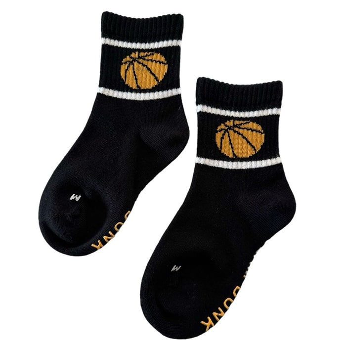 Kids slam dunk basketball socks - Ledger nash co