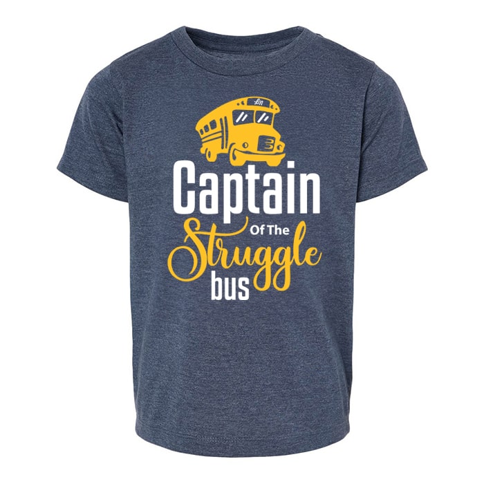 Captain of the Struggle Bus Kids Tee - Ledger Nash Co