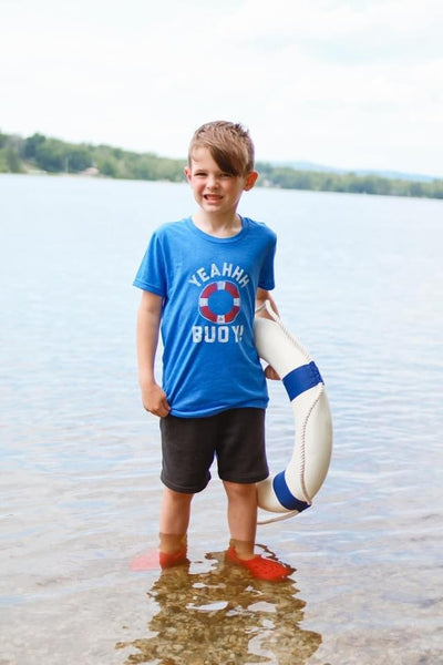 Yeahhh Buoy Kids Tee - Model2 - Ledger Nash Co